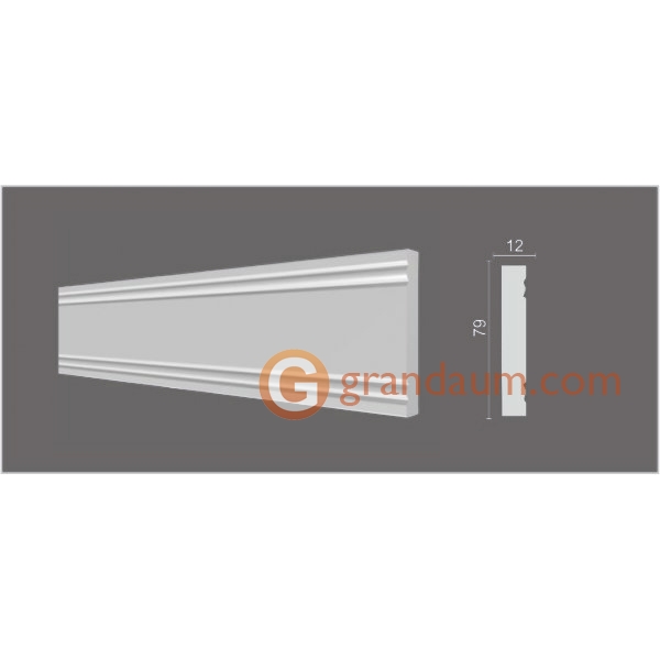 Молдинг с гладким профилем Decor dizayn 150 A