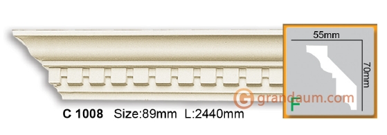 Карниз гибкий Gaudi Decor C 1008 (2,00м) Flexi