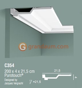 Карниз с гладким профилем Orac Decor C354