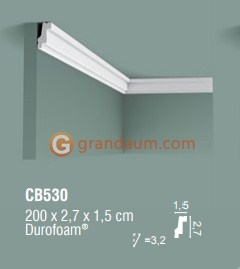 Карниз с гладким профилем Orac Decor CB530N
