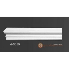 Молдинг с гладким профилем Classic home 4-0650