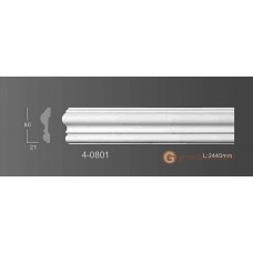 Молдинг с гладким профилем Classic home 4-0801