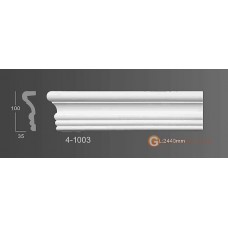 Молдинг с гладким профилем Classic home 4-1003