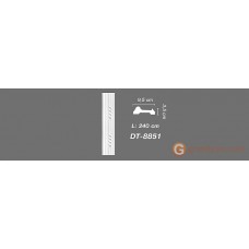 Декоративное обрамление, для дверных проемов Decomaster DT8851