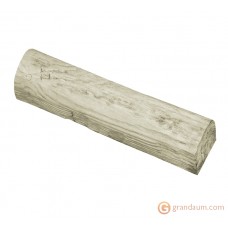 Декоративная балка Decowood Ретро EF 205 (2м) classic белая 13х19