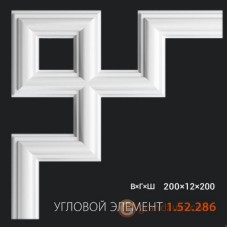 Угловые элементы и вставки Европласт 1.52.286