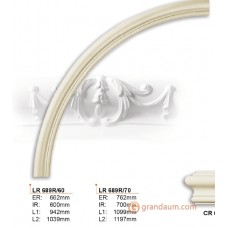 Молдинг радиусный Gaudi Decor LR 689R60