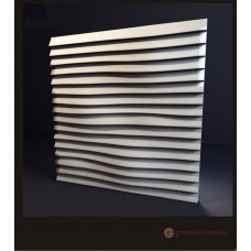3D панели из гипса Линии