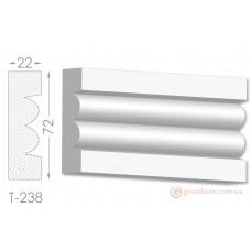 Тяга, гипсовый молдинг т-238