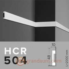 Молдинг с гладким профилем Grand decor HCR 504 (2,00м)