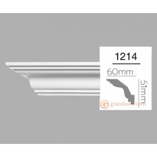 Карниз с гладким профилем Home Decor 1214 (2,44м)