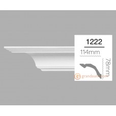 Карниз с гладким профилем Home Decor 1222 (2,44м)