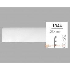 Напольный плинтус с гладким профилем Home Decor 1344 (2,44м)