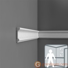 Молдинг с гладким профилем Orac Decor DX121-2300