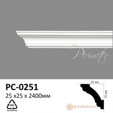 Карниз с гладким профилем Perimeter PC-0251 