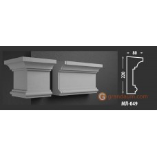 Молдинг фасадный Fastrock МЛ-049 80*220 MM